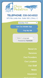 Mobile Screenshot of chicopediatrics.com